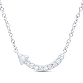 1/12CTW-DIA CN FASHION NECKLACE (18 INCH)